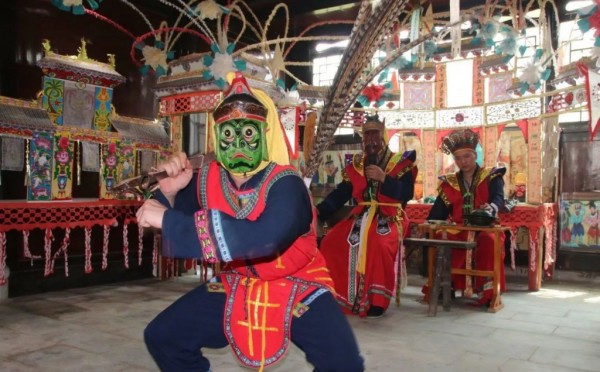 探秘：德江土家族傩堂戏 古老的民族民间风俗文化活动