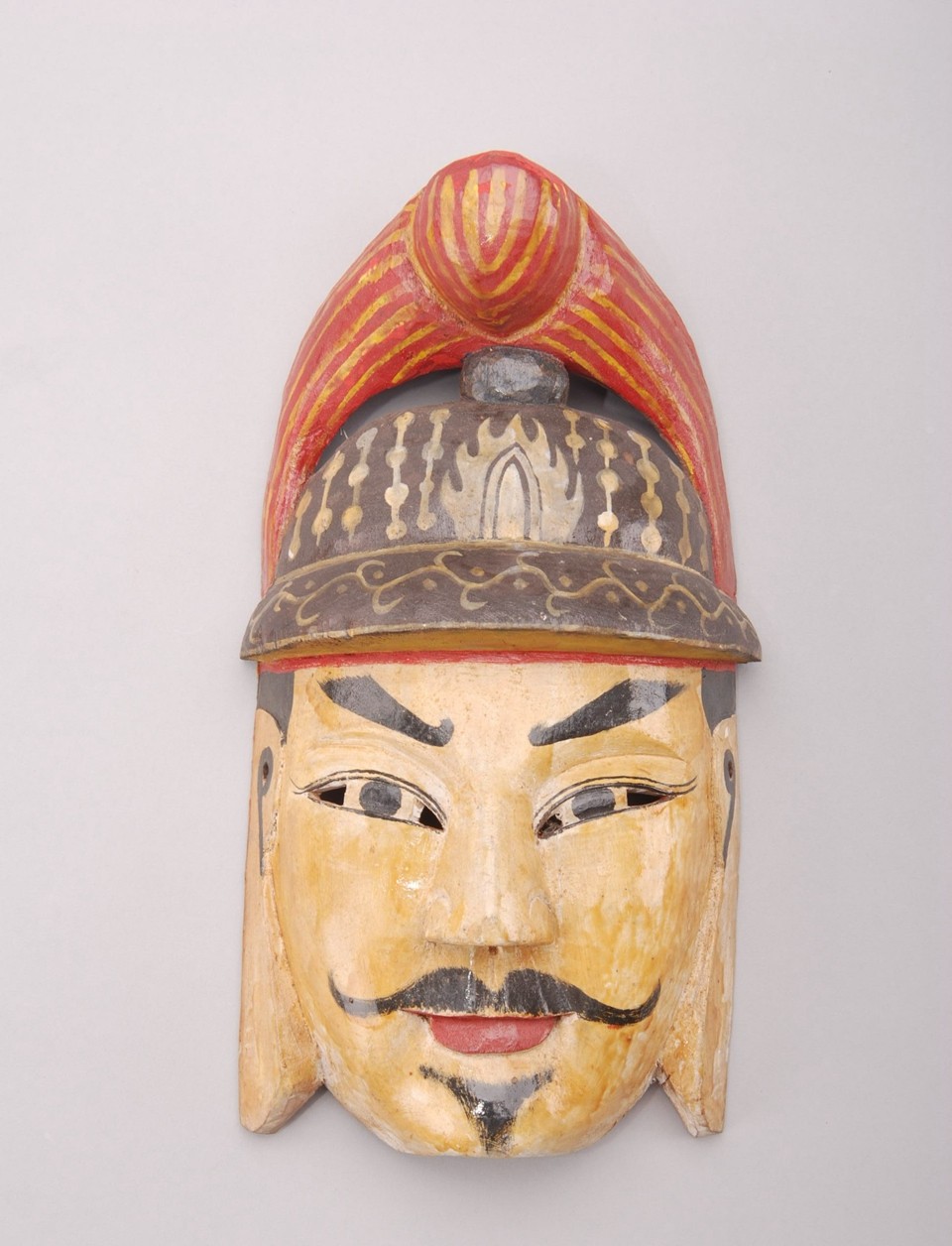 毛南族三界公傩面具_面具_中国傩戏网