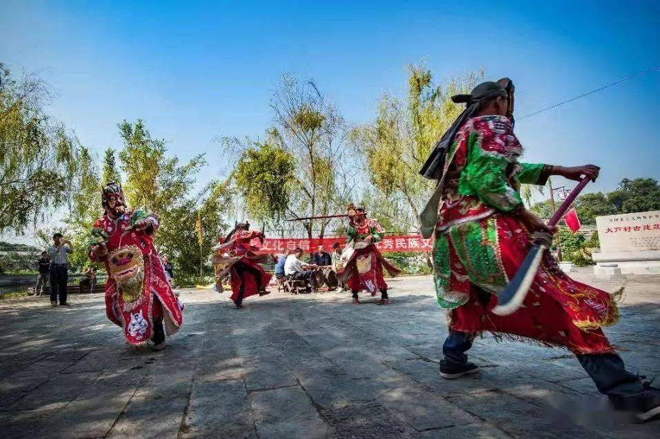 灵山傩戏"跳岭头"岭头节的灵魂,丰收与希望的傩舞