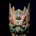 “二郎神”四川傩戏面具