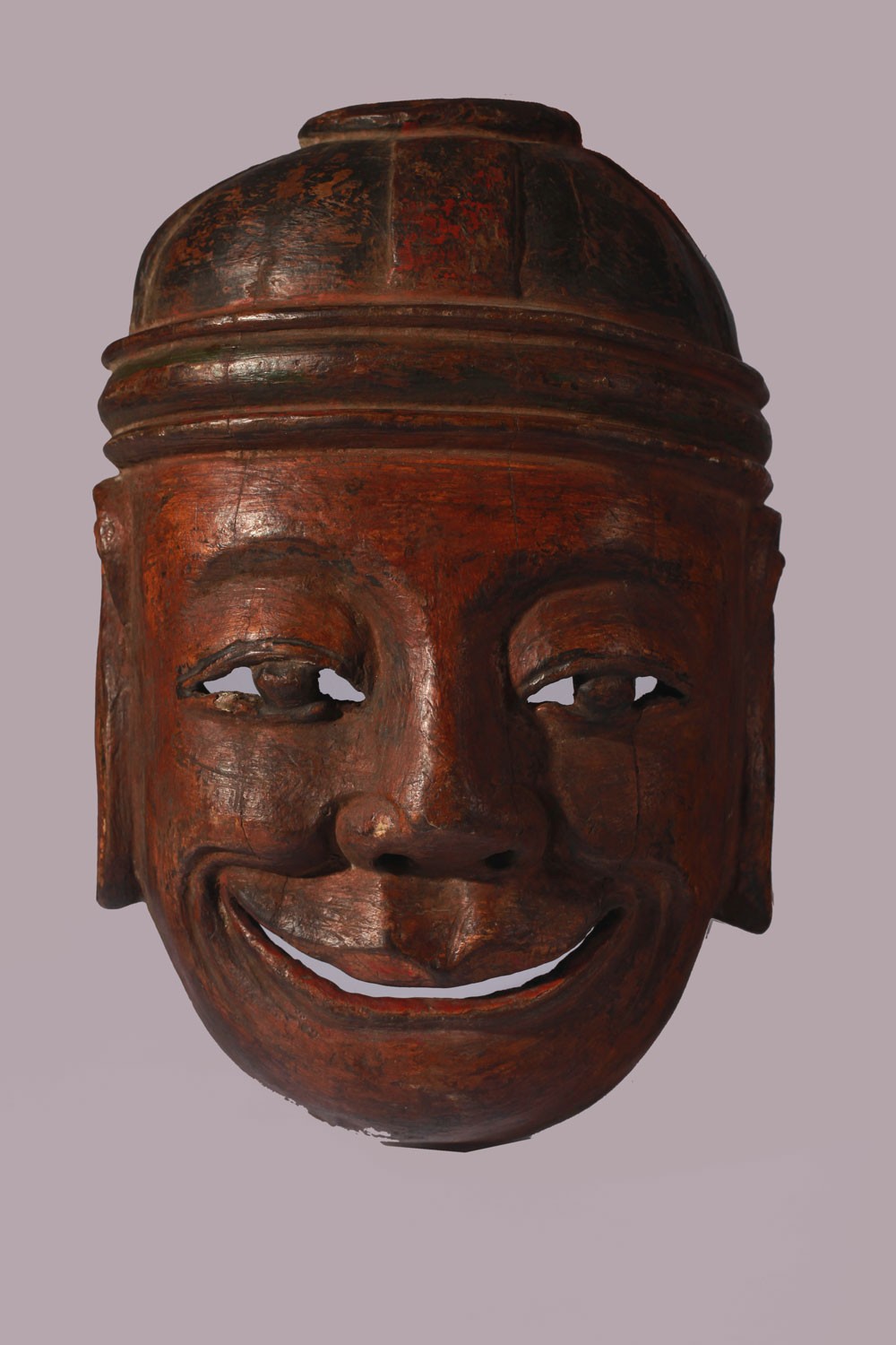 “安安”傩堂戏面具_面具_中国傩戏网