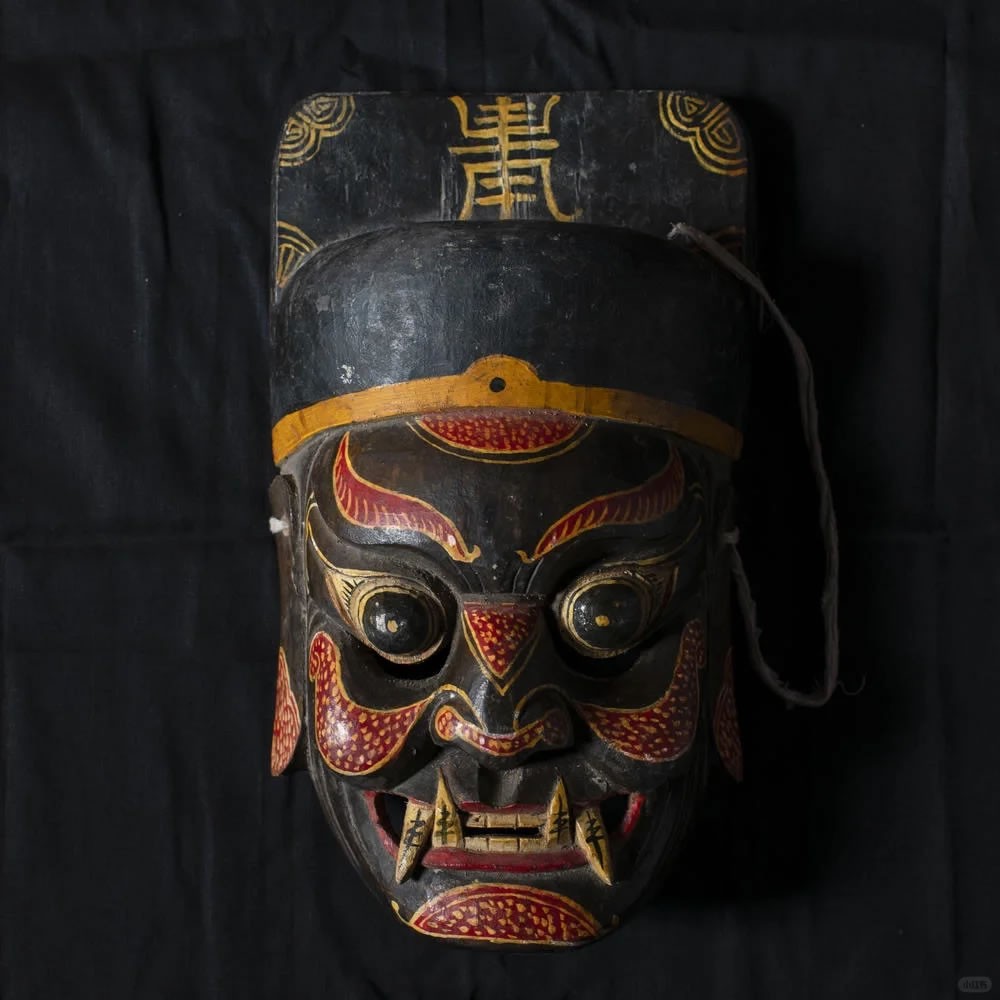 万载傩面·二十四傩神 优美的色彩艺术珍品！