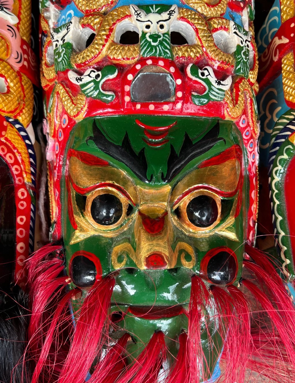 [图组] 贵州傩戏面具 封神榜系列_面具_中国傩戏网