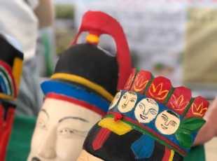毛南族傩面具（木面具） 彰显民间艺术肥套工匠精湛！