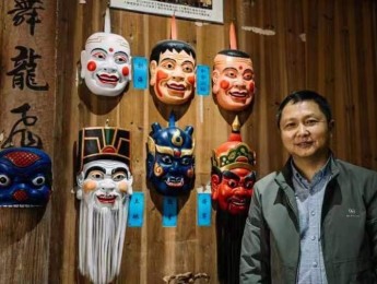谢润华 祁门傩面具制作技艺市级代表性传承人