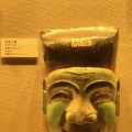 水界土地  恩施三岔木质傩面具