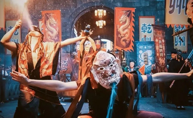  信阳师范大学传媒学院“傩踪戏韵”实践小队暑期“三下乡”社会实践活动 湘西傩影乡野舞，戏韵馆中寻