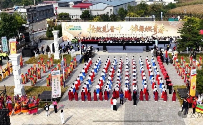  “怡然见晋中•傩舞燃青春”青年傩舞狂欢派对在寿阳平头福田谷拉开帷幕